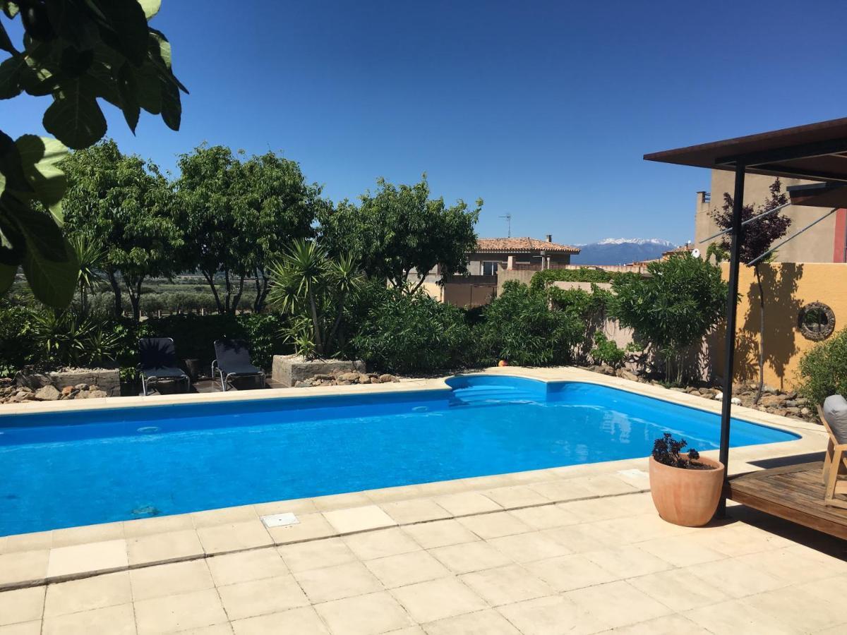 Villa Ca La Figuera, Casa De Pueblo Con Piscina En Costa Brava à Palau Saverdera Extérieur photo