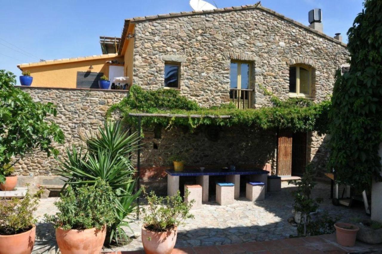 Villa Ca La Figuera, Casa De Pueblo Con Piscina En Costa Brava à Palau Saverdera Extérieur photo