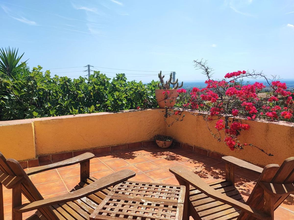 Villa Ca La Figuera, Casa De Pueblo Con Piscina En Costa Brava à Palau Saverdera Extérieur photo