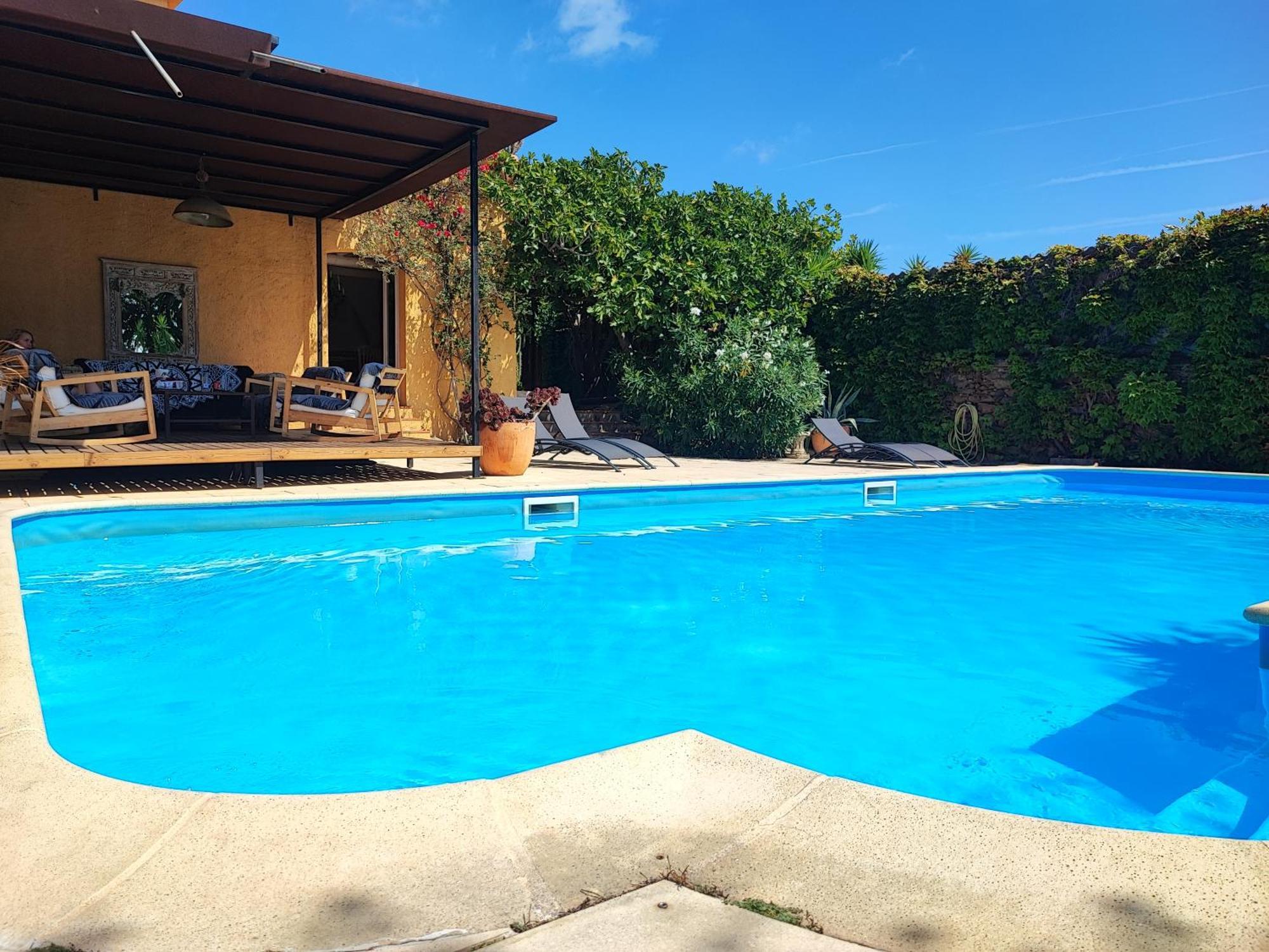 Villa Ca La Figuera, Casa De Pueblo Con Piscina En Costa Brava à Palau Saverdera Extérieur photo